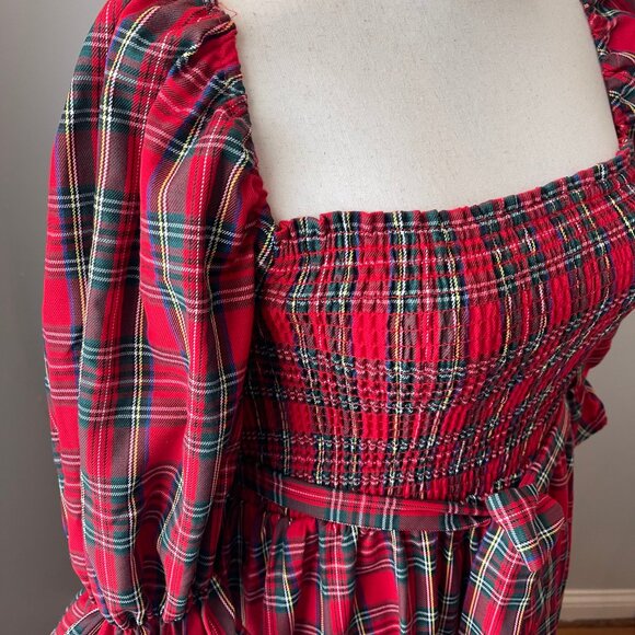 "Everyday Cheer" Holiday Tartan Plaid Dress XL - Red Dress Boutique - Picture 3 of 7